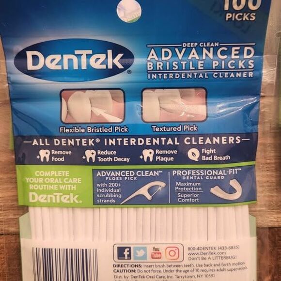 Dentek advanced Bristle picks, toothpicks - Picture 2 of 2